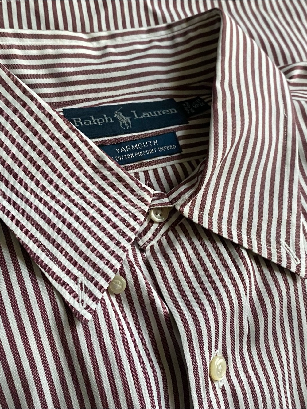 Ralph Lauren Men’s Yarmouth Cotton Pinpoint Oxford Shirt